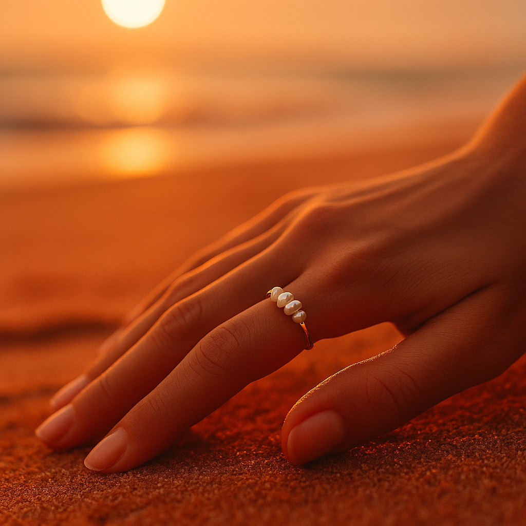 Willow | Ring with Pearl