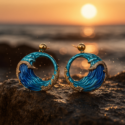 Nereida | Hand-painted wave
