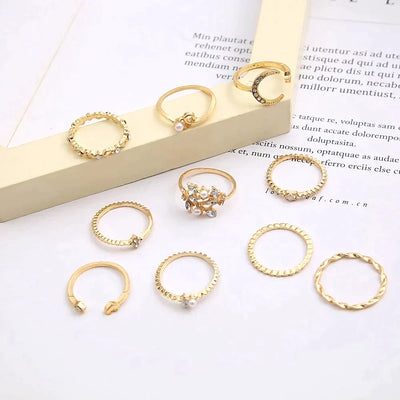 Eloura™ 10 Silver and Gold Set Ring