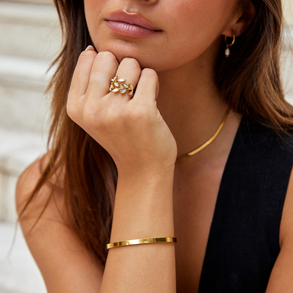 Eloura™ Gold Leaf Ring