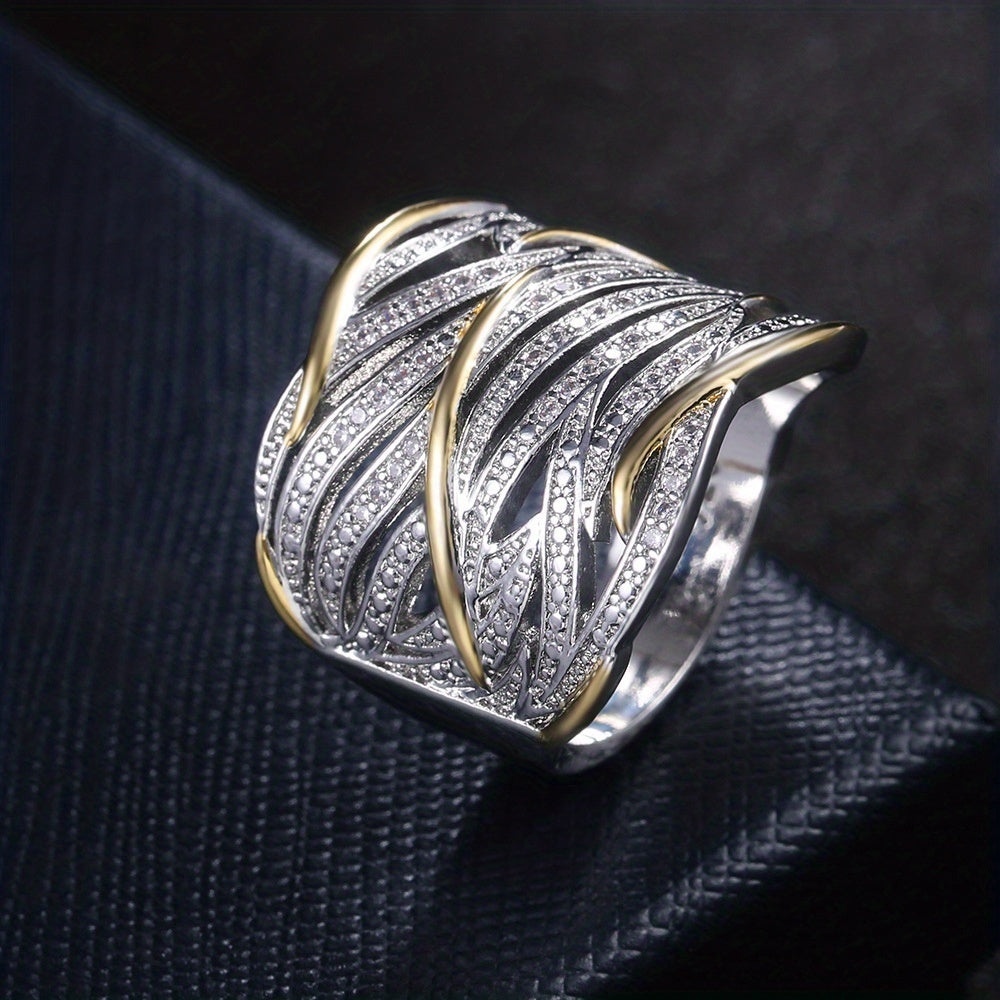 Eloura™ Elegant Multi‑Layer Twisted Ring