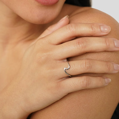 Eloura™ Silver Loop Ring