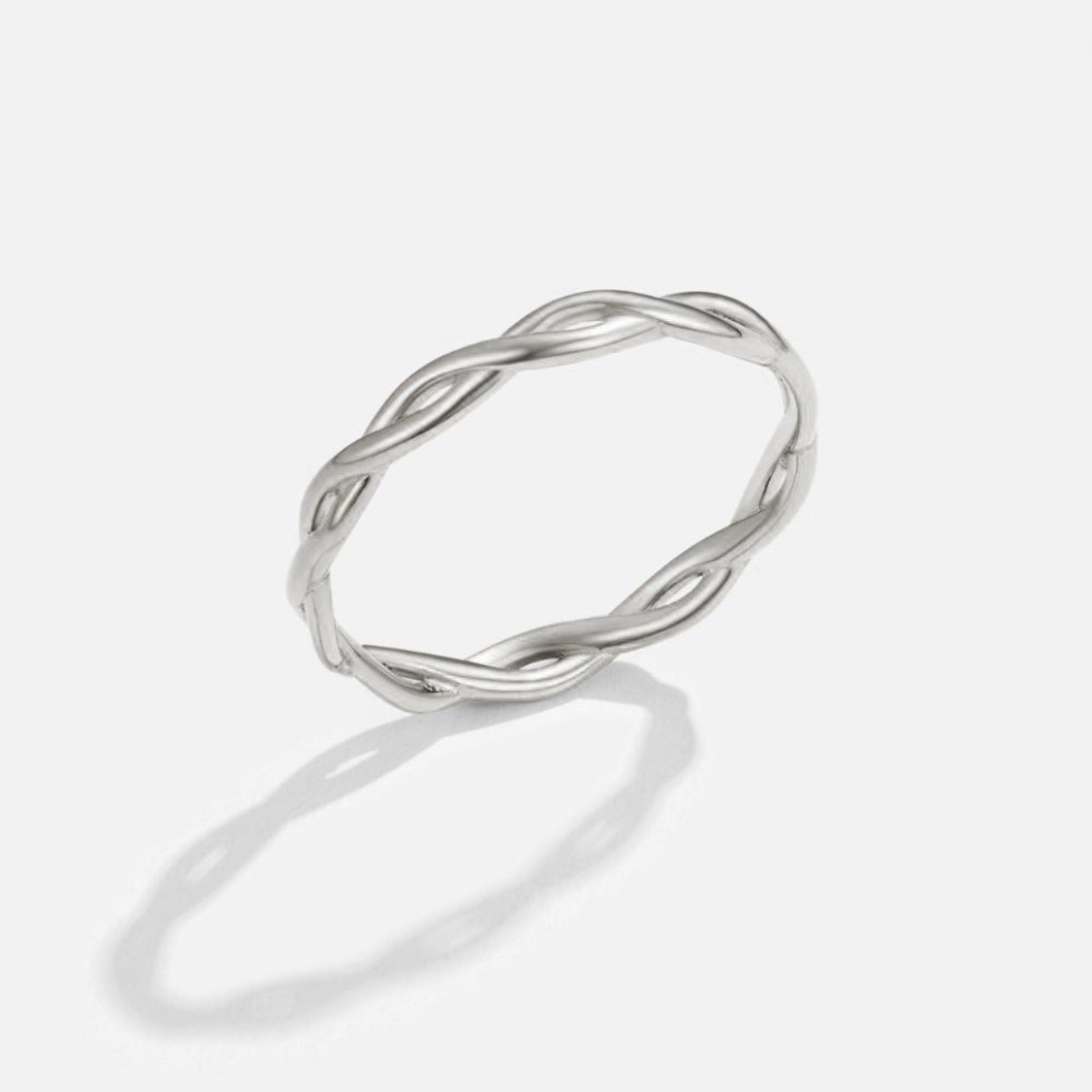 Eloura™ 18K Silver Spinning Ring