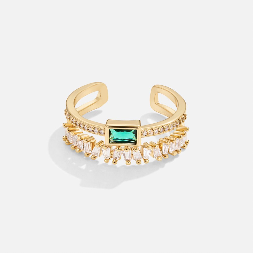 Eloura™ Layered Crystal Ring