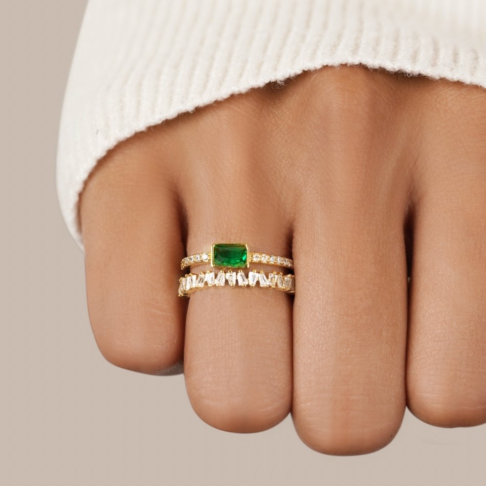 Eloura™ Layered Crystal Ring