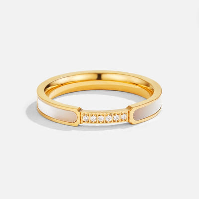 Pearl & Crystal Ring
