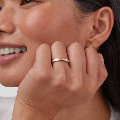 Pearl & Crystal Ring
