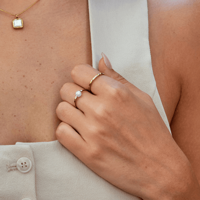 Pearl Blossom Ring